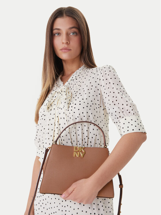 DKNY DKNY Ročna torba Foster R52D1L92 Rjava