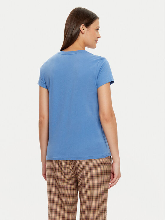 Polo Ralph Lauren Polo Ralph Lauren T-Shirt 211902403015 Niebieski Regular Fit