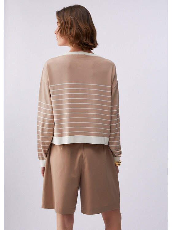 Liu Jo Liu Jo Maglione TA6213MS55NC3889 Beige Regular Fit