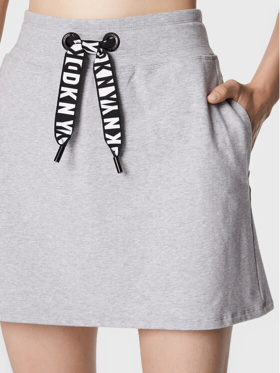 DKNY Sport DKNY Sport Спідниця трапеція DP3S5017 Сірий Regular Fit