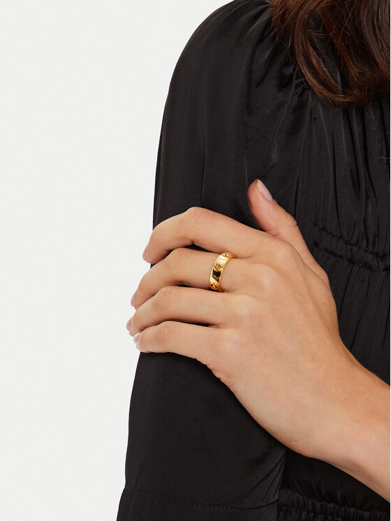 Michael Kors Michael Kors Пръстен Fulton Ring MKC1550AA710 Позлатено с жълто злато