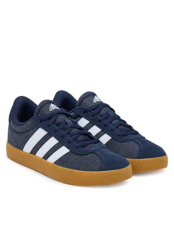 adidas adidas Sneakersy VL Court 3.0 JS3486 Granatowy