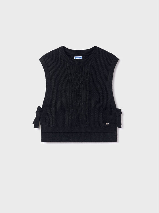 Mayoral Mayoral Pulover 7.314 Črna Regular Fit