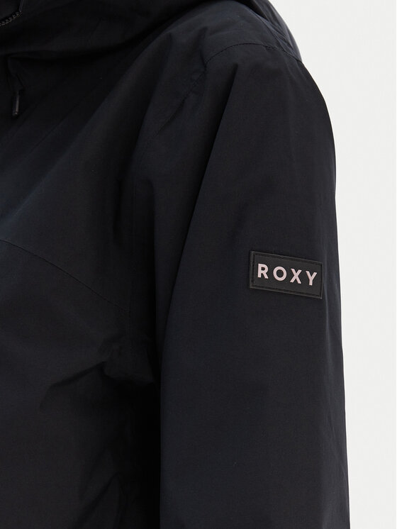 Roxy Roxy Skijacke Gore-Tex Stormday ERJTJ03507 Schwarz Tailored Fit