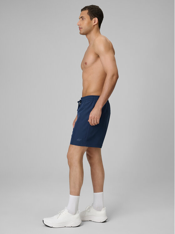 4F 4F Szorty kąpielowe SWIMWEAR Granatowy Regular Fit