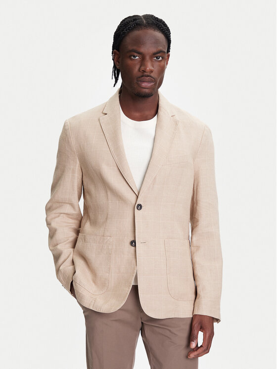 United Colors Of Benetton United Colors Of Benetton Pintsak 23B3UW014 Beež Regular Fit