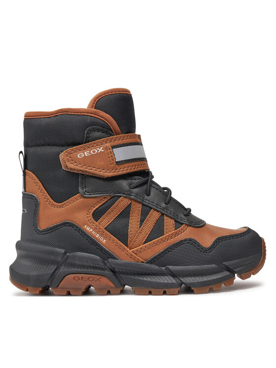 Geox Geox Zimski škornji J Flexyper Plus Boy J36LCD 0MEFU CR69B M Rjava
