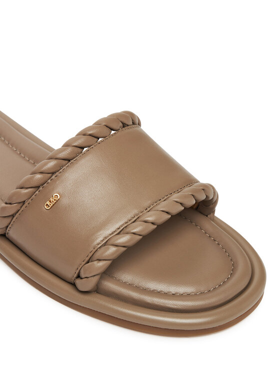 MICHAEL Michael Kors MICHAEL Michael Kors Şlapi Dana 40T5DNFS1L Bej