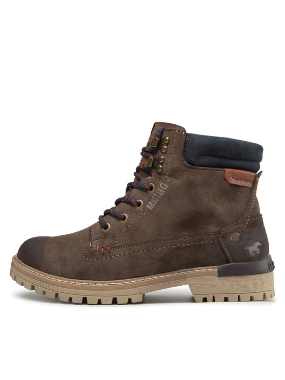 Mustang Mustang Schnürstiefeletten 4142-602-306 Braun