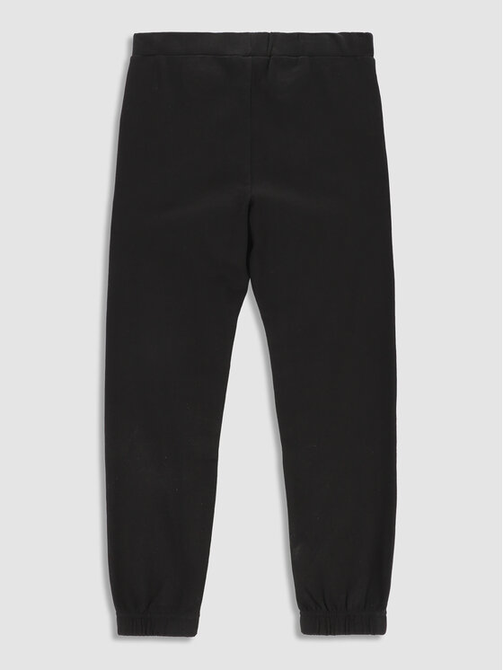Pantaloni di tessuto WC3120102EVG Nero Regular Fit...