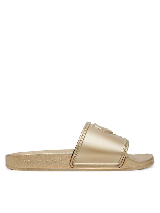 Şlapi KARL LAGERFELD Kondo 2.0 KL80919M Auriu
