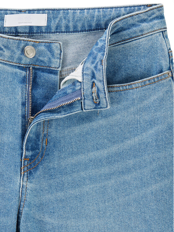 BOSS Boss Jeans Straight Crop Vd 50452525 Blu Regular Fit