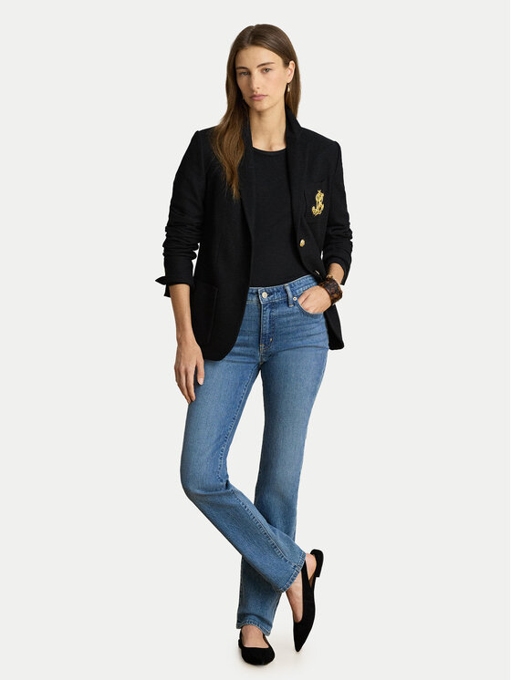 LAUREN RALPH LAUREN LAUREN RALPH LAUREN Bluzka 200680399001 Czarny Slim Fit