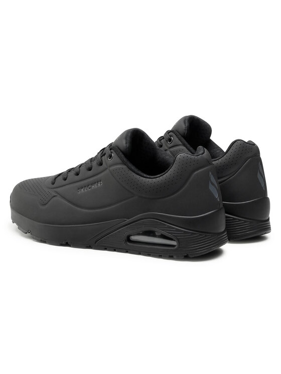 Skechers Skechers Αθλητικά Uno-Stand On Air 52458/BBK Μαύρο