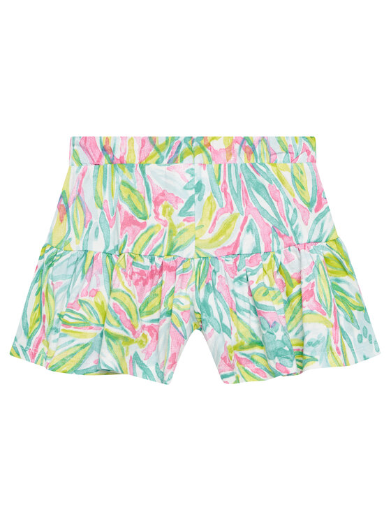 United Colors Of Benetton United Colors Of Benetton Szorty materiałowe 34VAG901X Kolorowy Relaxed Fit
