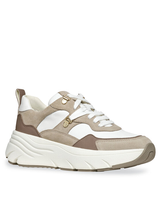 Geox Geox Sneakersy D Diamanta D36UFE 08522 C0118 Biela