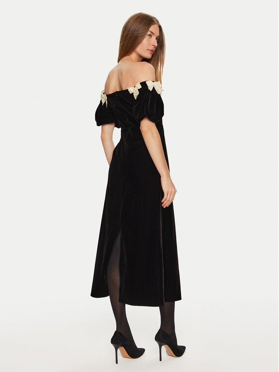 Eleh Eleh Abito da cocktail E00202 Nero Regular Fit