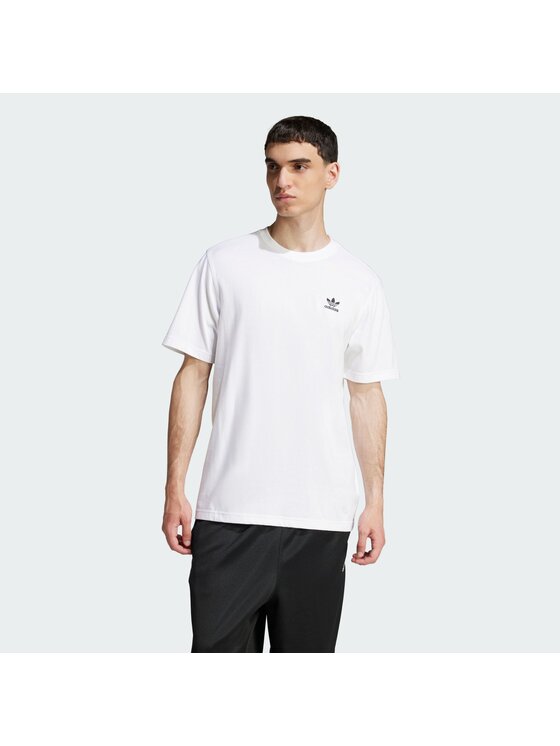 adidas adidas T-särk Trefoil Essentials JI8544 Valge Regular Fit