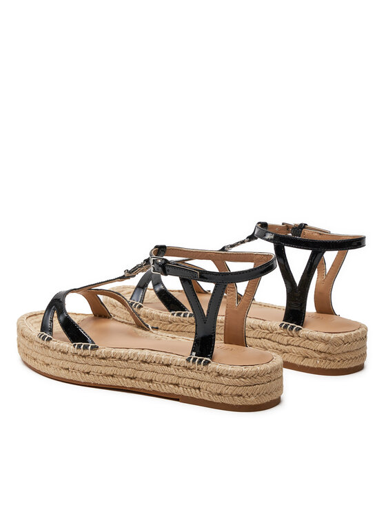 LAUREN RALPH LAUREN Lauren Ralph Lauren Espadrile 802935579001 Črna