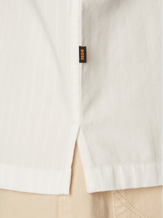 BOSS BOSS Camicia Rayer 50559321 Bianco Regular Fit