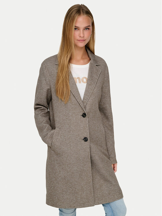 ONLY ONLY Παλτό μεταβατικό Sedona 15321862 Γκρι Regular Fit