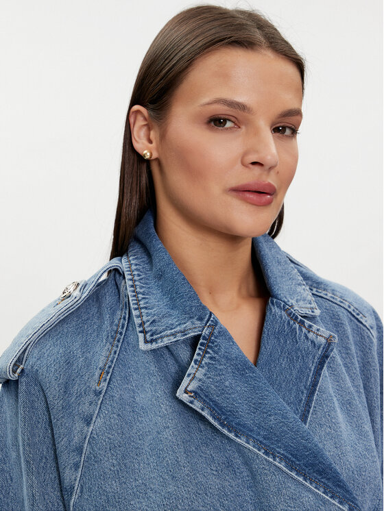 Liu Jo Liu Jo Farmer kabát UA4233 DS059 Kék Regular Fit