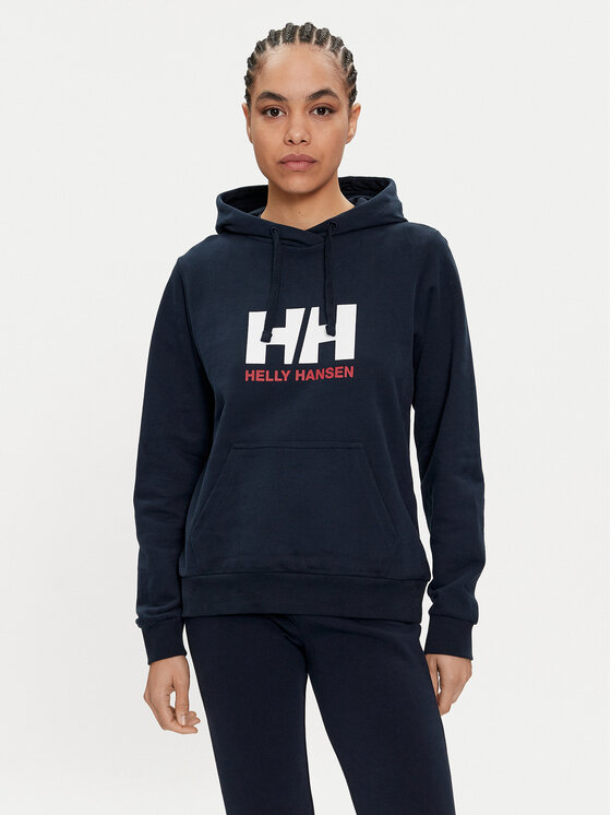 Helly Hansen Mikina Logo 2.0 34460 Tmavomodrá Regular Fit