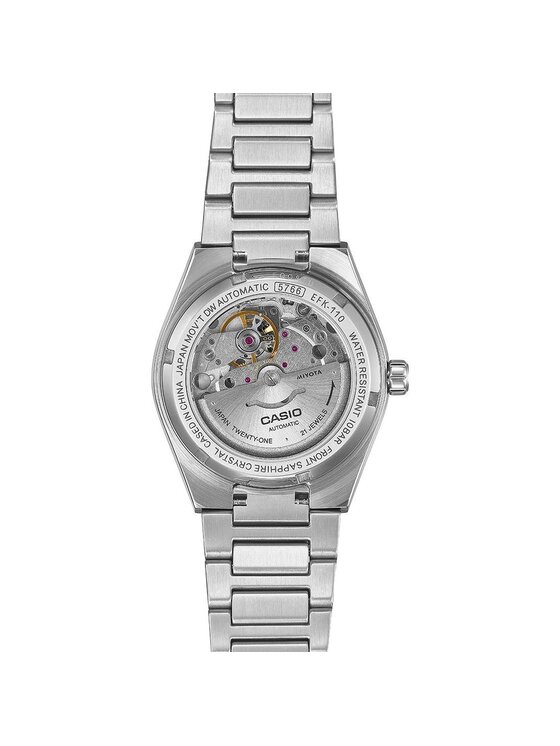 Casio Casio Zegarek EFK-110D-2AER Srebrny
