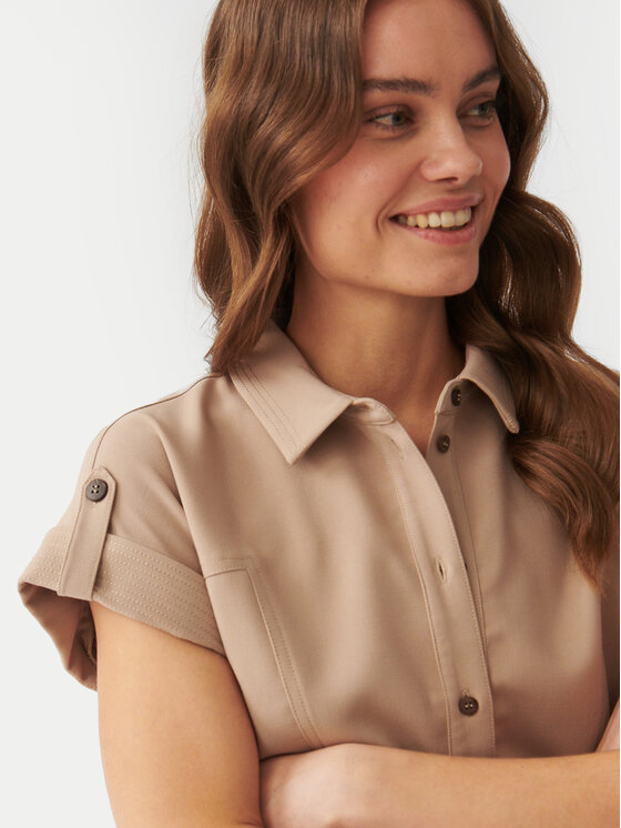 Tatuum Tatuum Vasarinė suknelė Fila T2405.197 Smėlio Regular Fit