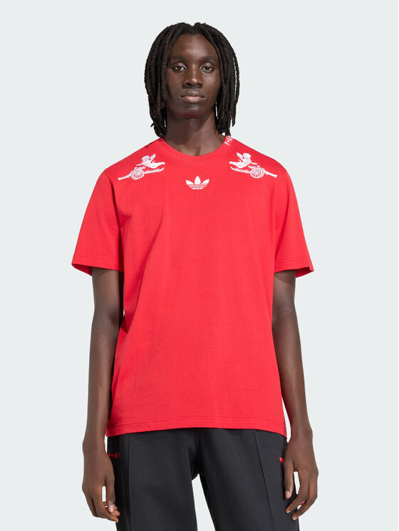 adidas adidas Koszulka techniczna 161860 Czerwony Regular Fit