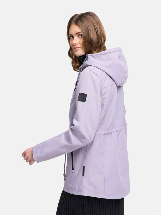Navahoo Navahoo Kurtka przejściowa Blumentanz Fioletowy Regular Fit