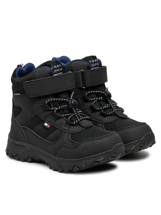 Tommy Hilfiger Tommy Hilfiger Μπότες Χιονιού Fur Boot T1X5-33710-1492 S Μαύρο