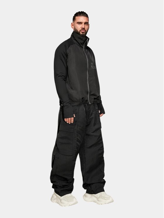 MADE BY SOCIETY MADE BY SOCIETY Kurtka anorak BLANK - H17747 Czarny Basic Fit