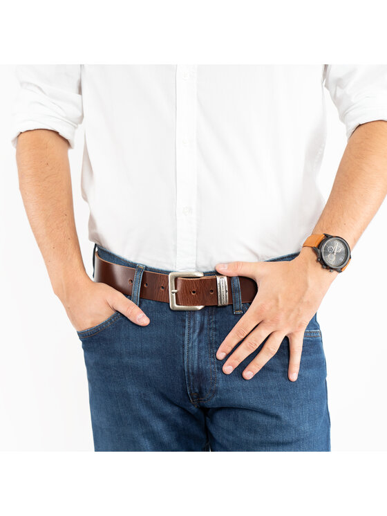 Tom Tailor Tom Tailor Cintura da uomo TOM TAILOR Marrone