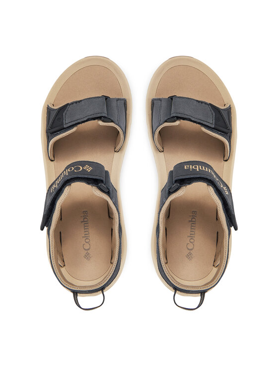 Columbia Columbia Sandály Konos Hiker 2-Strap 2121561 Černá