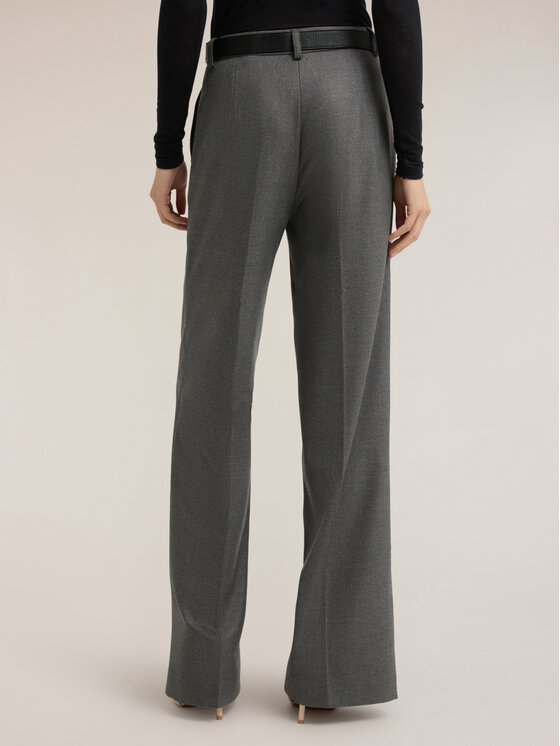 Motivi Motivi Pantaloni di tessuto P255Q704477N013 Grigio Regular Fit