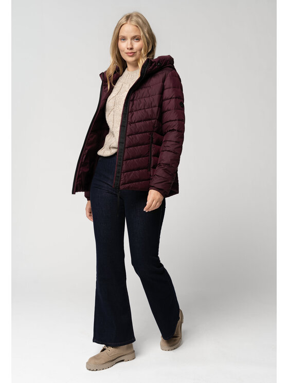 Volcano Volcano Kurtka zimowa J-NORDIC Fioletowy Regular Fit