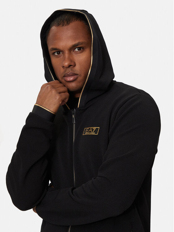 EA7 Emporio Armani EA7 Emporio Armani Суитшърт 7M000037 AF10344 UC001 Черен Regular Fit