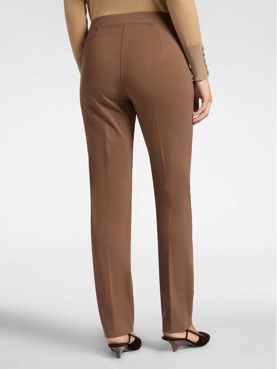 Elena Mirò Elena Mirò Pantaloni di tessuto P813Z100130N022 Marrone Regular Fit