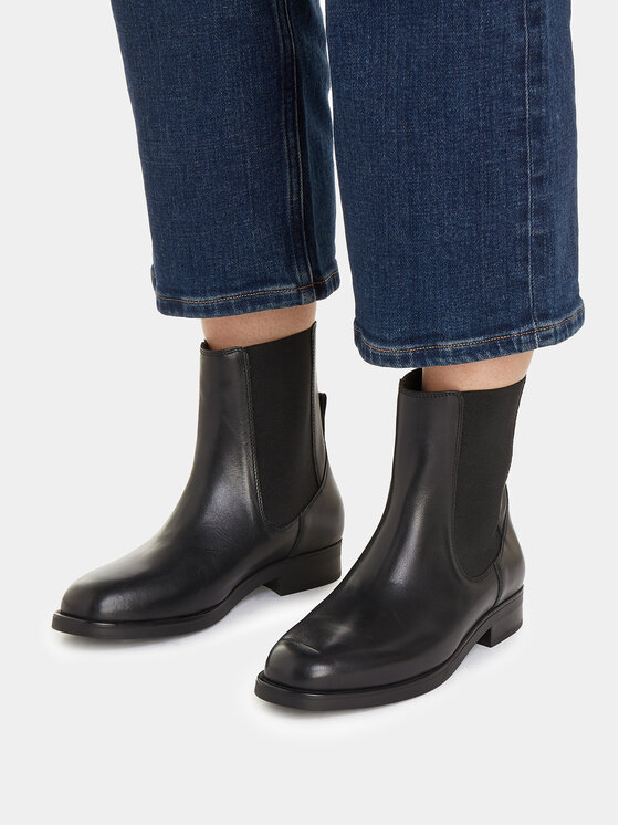 Tommy Hilfiger Tommy Hilfiger Μποτάκια Elevated Essential Bootie FW0FW07483 Μαύρο