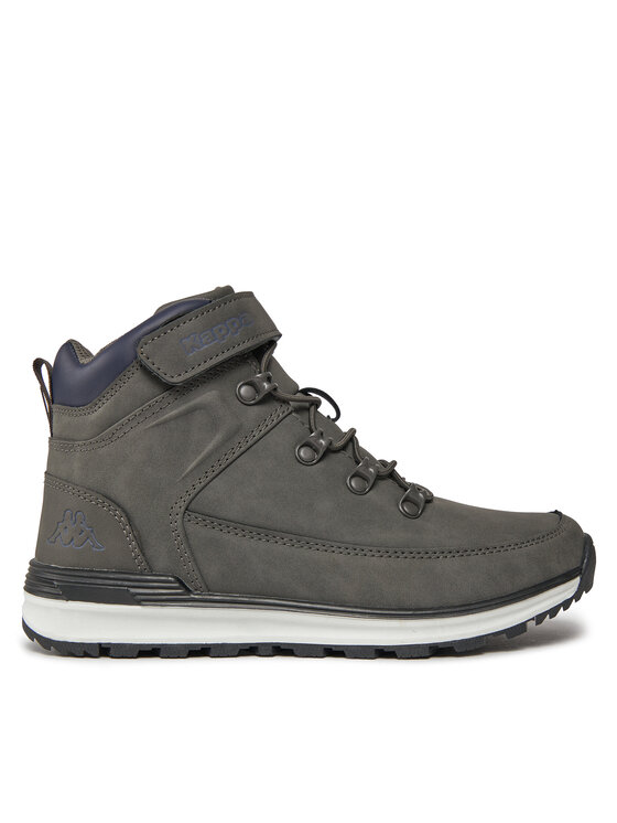 Kappa Kappa Schnürschuhe Logo Astos Md Ev Kid 371B8CW Grau