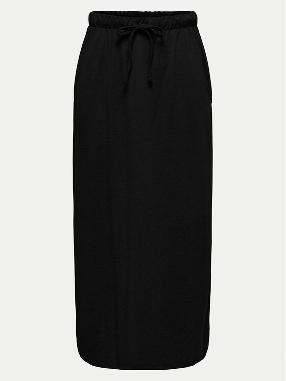JDY JDY Maxi sukňa Dalila 15317570 Čierna Regular Fit