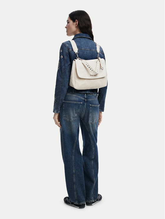 Desigual Desigual Torebka Dejavu Posadas 25SAXPAA Écru