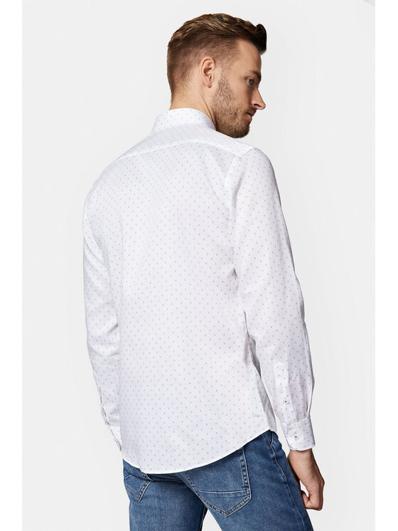 Lancerto Lancerto Koszula Hannah KO073123000035 Biały Slim Fit