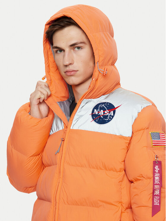 Alpha Industries Alpha Industries Μπουφάν χειμωνιάτικο 148135 Πορτοκαλί Regular Fit