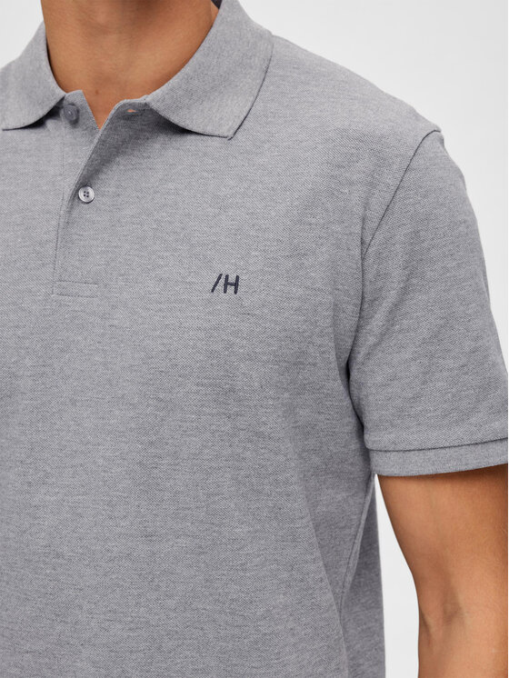 Selected Homme Selected Homme Polo 16087839 Siva Regular Fit