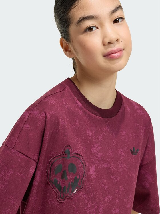 adidas adidas T-Shirt 170890 Czerwony ciemny Oversize