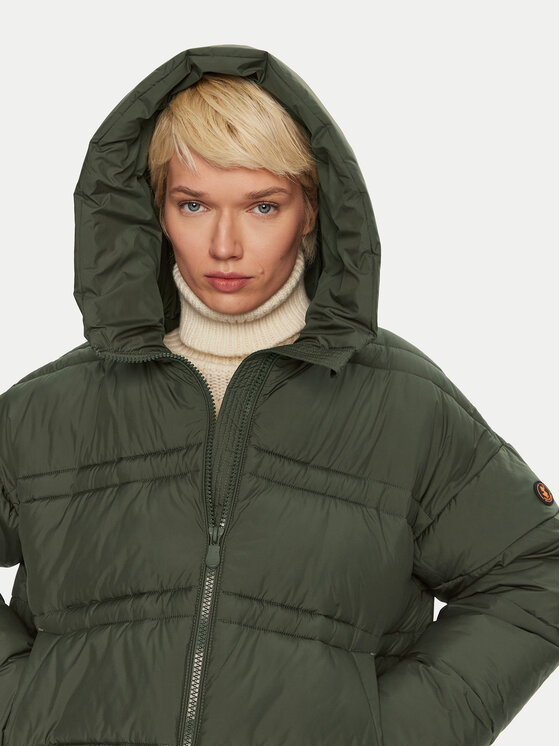 Save The Duck Save The Duck Télikabát D31904W RECY19 Zöld Relaxed Fit