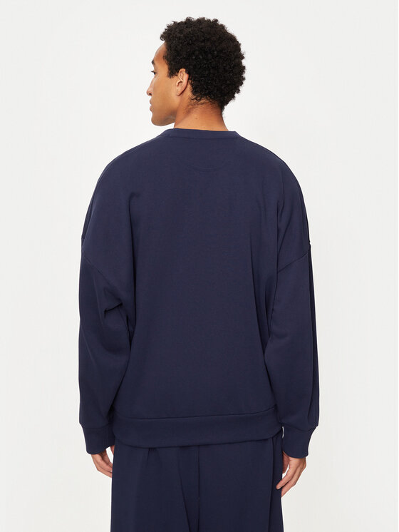 Under Armour Under Armour Pulóver UA Icon 1386548 Sötétkék Loose Fit