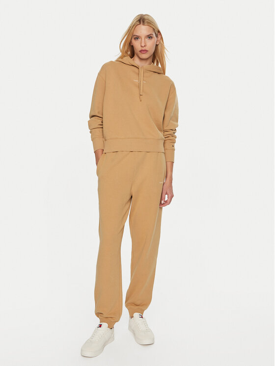 Tommy Hilfiger Tommy Hilfiger Pluus WW0WW42896 Beež Regular Fit